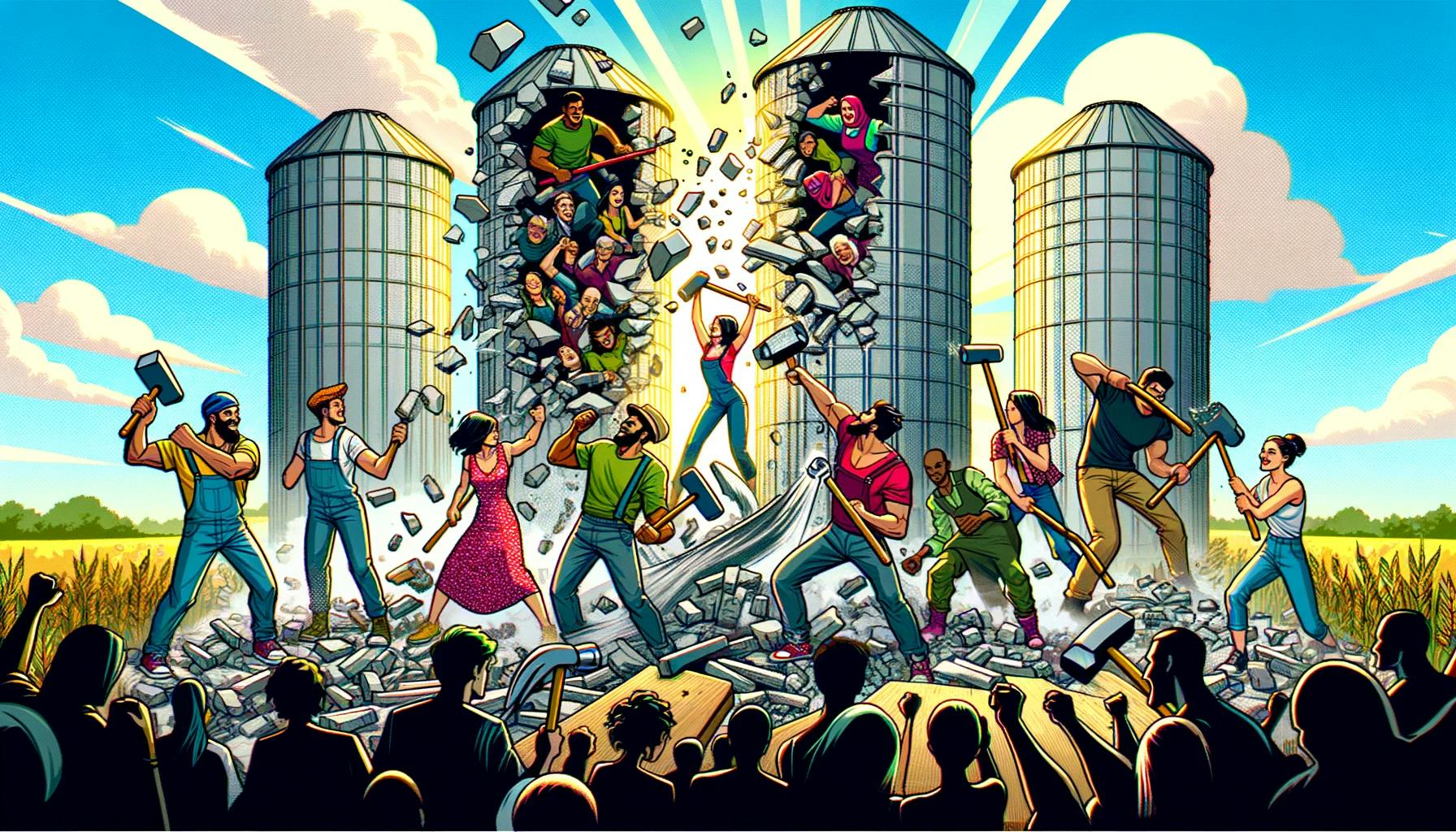 Cover Image for Knowledge Silos: Break It Once and For All